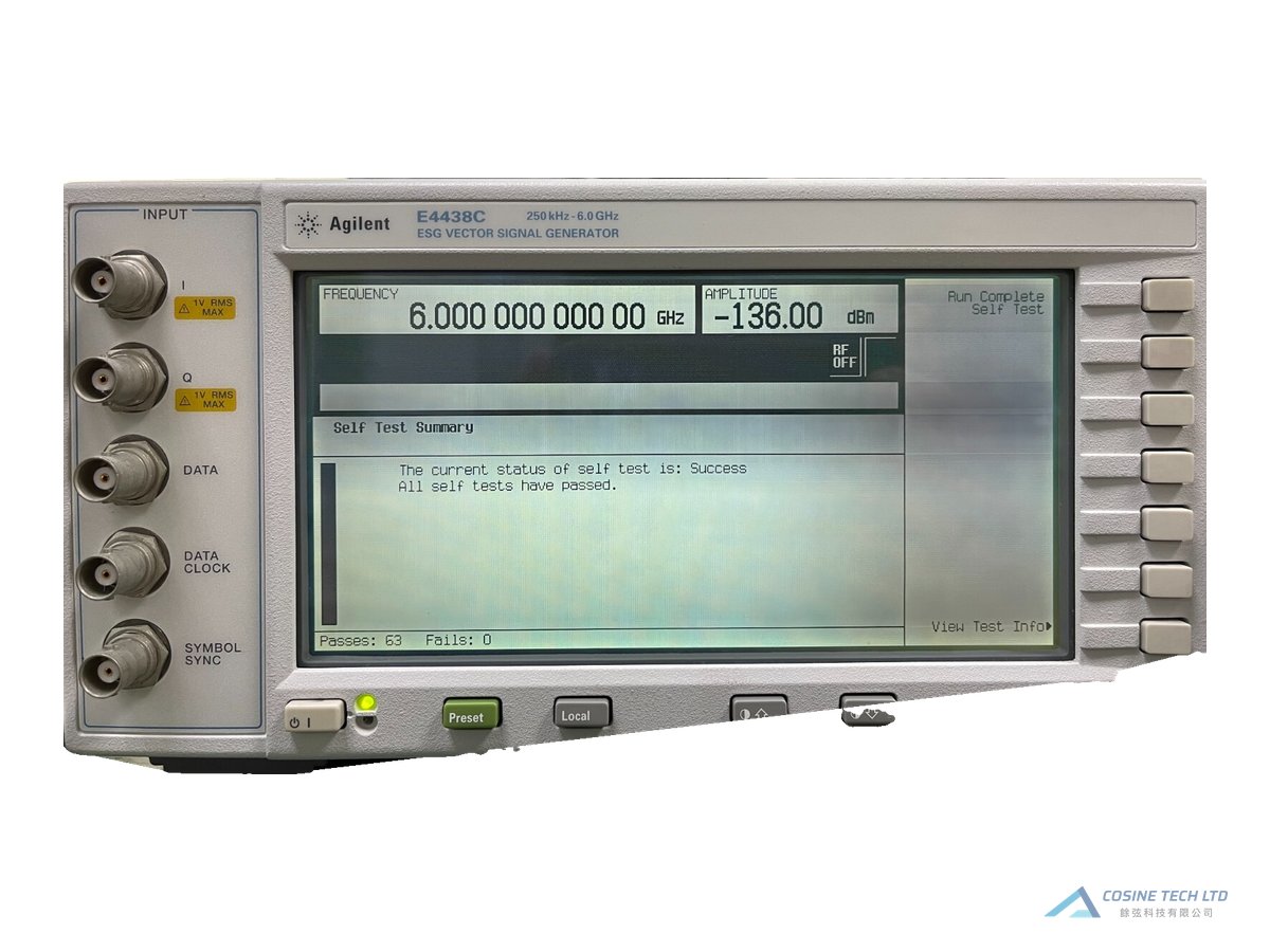 二手 Keysight／Agilent ESG E4438C（選項 506） 照片 3